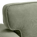 VRETSTORP 3-seat sofa-bed, Hakebo grey-green