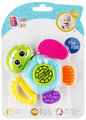 Bam Bam Rattle Turtle, assorted colours, 4m+