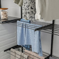 BOAXEL Drying rack, anthracite, 60x40 cm