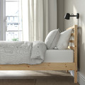 TARVA Bed frame, pine/Lindbåden, 90x200 cm