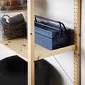 IVAR 2 sections/shelves, pine, 134x50x179 cm