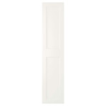 GRIMO Door with hinges, white, 50x229 cm