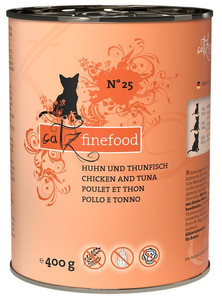 Catz Finefood Cat Food Chicken & Tuna N.25 400g