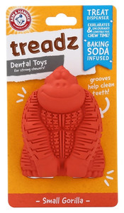 Arm&Hammer Super Treadz Dental Toy for Dogs Gorilla Small