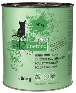 Catz Finefood Cat Food Chicken & Pheasant N.15 800g