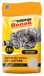 Cat Litter Super Benek Natural 25L