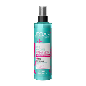 URBAN CARE Pure Coconut & Aloe Vera Hair Care Leave-In Conditioner For Colored Hair Vegan 200ml