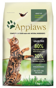 Applaws Complete Cat Food Adult Chicken & Lamb 7.5kg