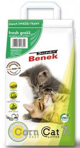 Benek Corn Cat Litter Fresh Grass 7L