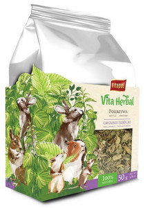 Vitapol Vita Herbal Complementary Food for Rabbits & Rodents Nettle 50g