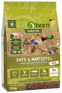 Wildborn Dog Food Sensitive Fresh Duck & Potato Adult Mini 2kg