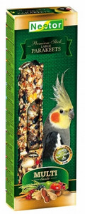 Nestor Multi-Taste Premium Sticks for Large Parakeets 2pcs
