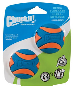 Chuckit! Ultra Squeaker Ball Small Dog Ball 2-pack