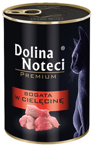 Dolina Noteci Premium Cat Wet Food with Veal 400g