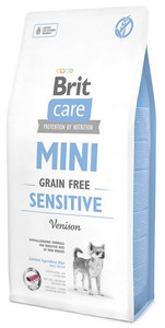 Brit Care Dog Food Grain Free Mini Sensitive Venison 2kg