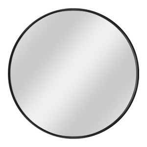 Dubiel Vitrum Round Mirror Nico 60 cm, black frame