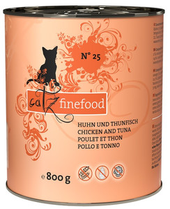 Catz Finefood Cat Food Chicken & Tuna N.25 800g