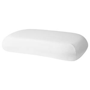 TÖCKENFLY Pillowcase for ergonomic pillow, white, 29x43 cm