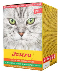 Josera Cat Food Pate Multipack 3 Flavours 6x85g