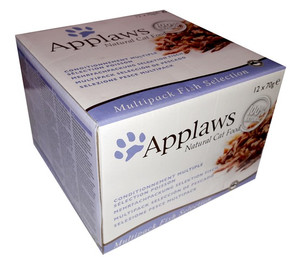 Applaws Natural Cat Food Multipack Fish 12x70g