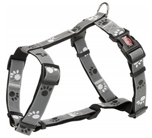 Trixie Dog Harness Silver Reflect Size S-M 40-65cm/20mm