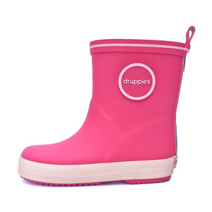 Druppies Rainboots Wellies for Kids Fashion Boot Size 23, pink