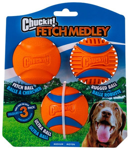 Chuckit! Fetch Medley III 3-pak Dog Balls