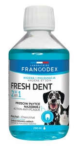 Francodex Fresh Dent Anti-Plaque Action for Dogs & Cats 250ml