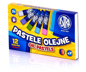 Astra Oil Pastels 12 Colours
