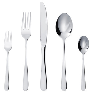 BILDAD Cutlery set, 60 items, stainless steel