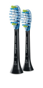 Philips Sonicare C3 Premium Plaque Defence Toothbrush Head HX9042/33 2-pack black