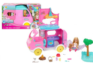 Barbie Chelsea 2-In-1 Camper Playset HNH90 3+