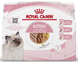 Royal Canin Feline Kitten Multipack Wet Food 4x85g