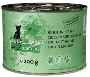 Catz Finefood Cat Food Chicken & Pheasant N.15 200g