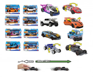 Hot Wheels Pull-Back Speeders Toy Car HPR70 1pc, assorted, 3+