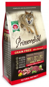Primordial Dog Dry Food Grain Free Mini Adult Wild Boar & Lamb 6kg