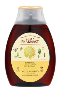 Green Pharmacy Bath Oil 2in1 Clove & Lemon Vegan 250ml