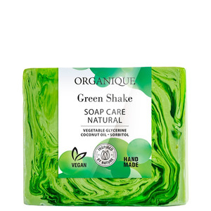 ORGANIQUE Natural Glycerin Soap Vegan Hand-Made Green Shake 100g