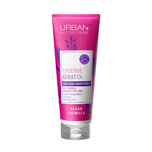 URBAN CARE Intense Keratin Hair Care Conditioner For Extremely Damaged & Dull Hair Vegan 250ml
