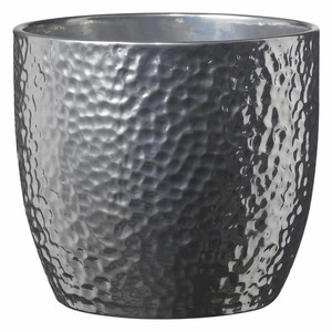 Plant Pot SK Soendgen Keramik Boston 19 cm, silver