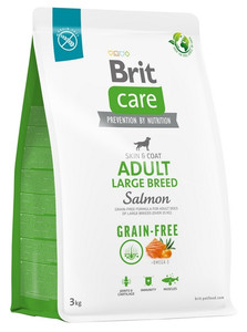 Brit Care Grain-Free Adult Large Breed Salmon Dry Dog Food 3kg