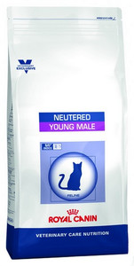 Royal Canin Cat Food Veterinary Care Nutrition Neutered Young Male 400g