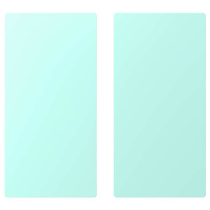 SMÅSTAD Door, pale turquoise, 30x60 cm