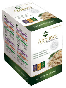 Applaws Natural Cat Food Chicken Selection Multi Pack 12x70g