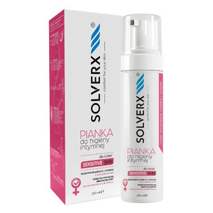 SOLVERX Intimate Foam for Women Sensitive Skin 200ml