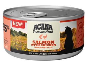 Acana Cat Premium Pate Salmon & Chicken Cat Wet Food 85g
