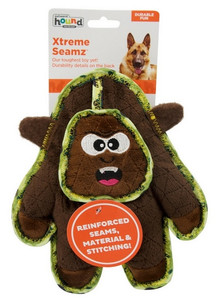 Outward Hound Xtreme Seamz Gorilla Size M Dog Toy