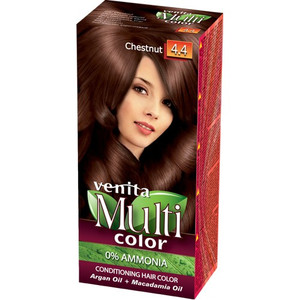 VENITA Conditioning Hair Dye Multi Color - 4.4 Chestnut
