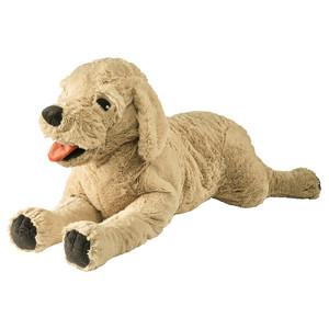 GOSIG GOLDEN Soft toy, yellow dog, golden retriever, 70 cm