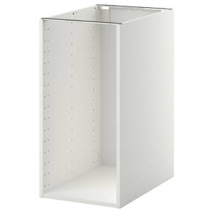 METOD Base cabinet frame, white, 40x60x80 cm